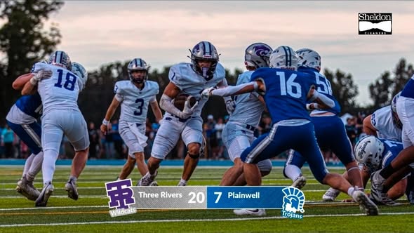 Three Rivers gets road win over Plainwell 20-7